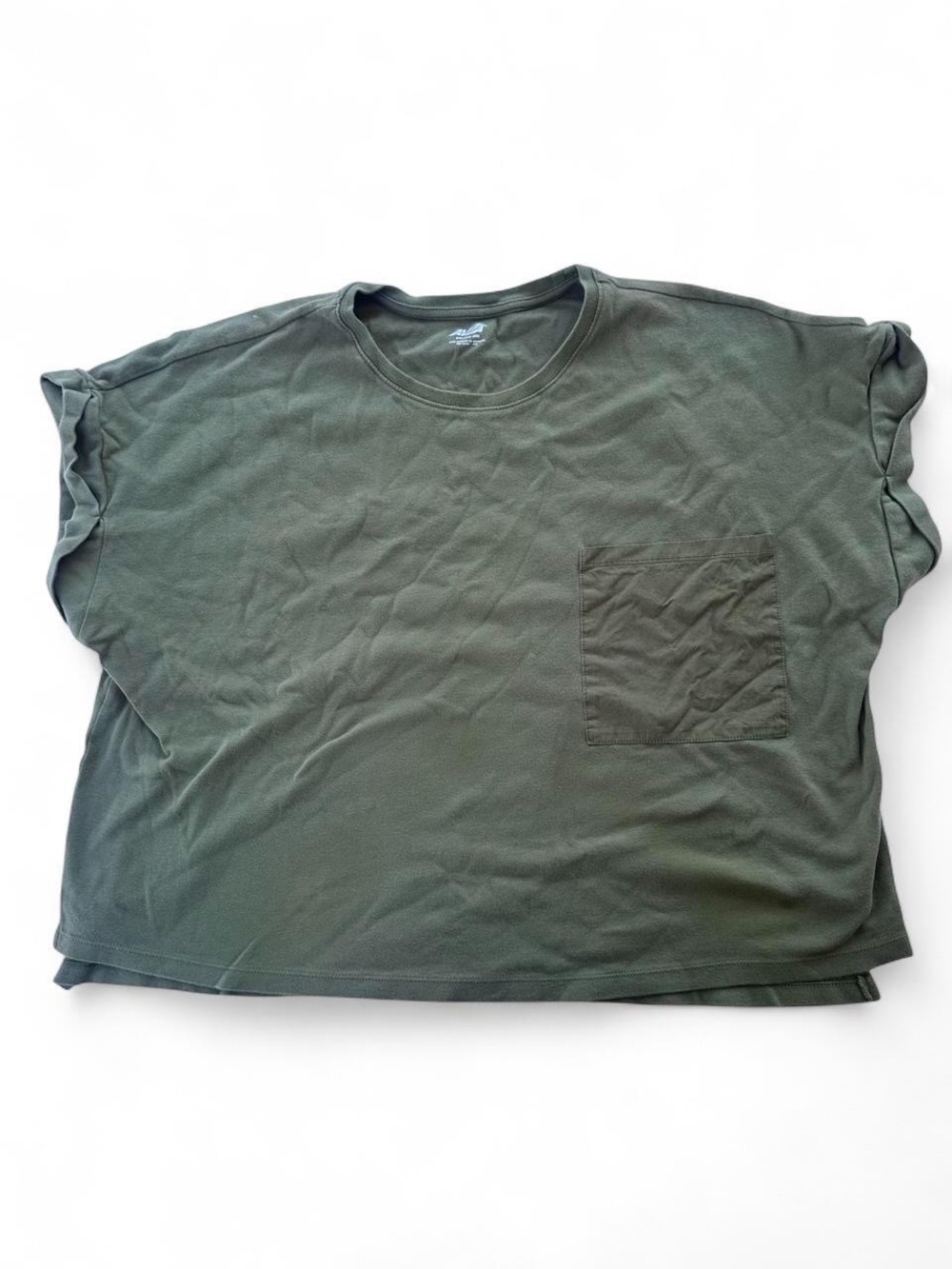 Avia Olive Green Short-Sleeve Pocket Tee